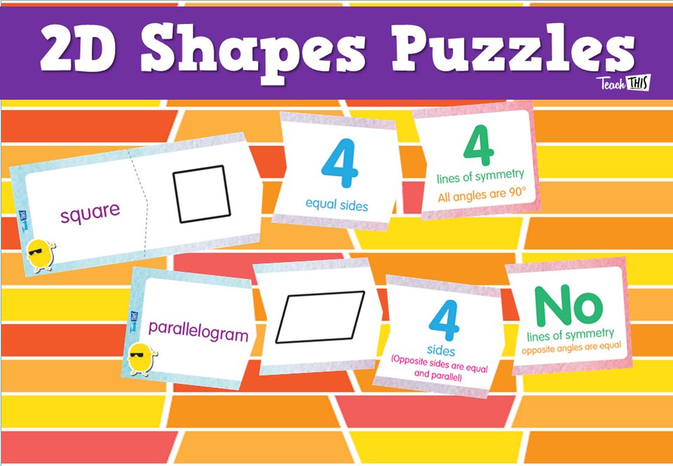 2D Shapes Puzzles