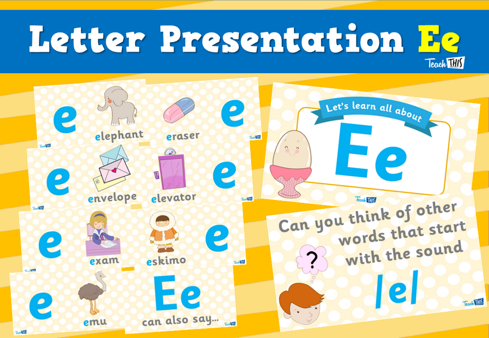 Letter Presentation Ee