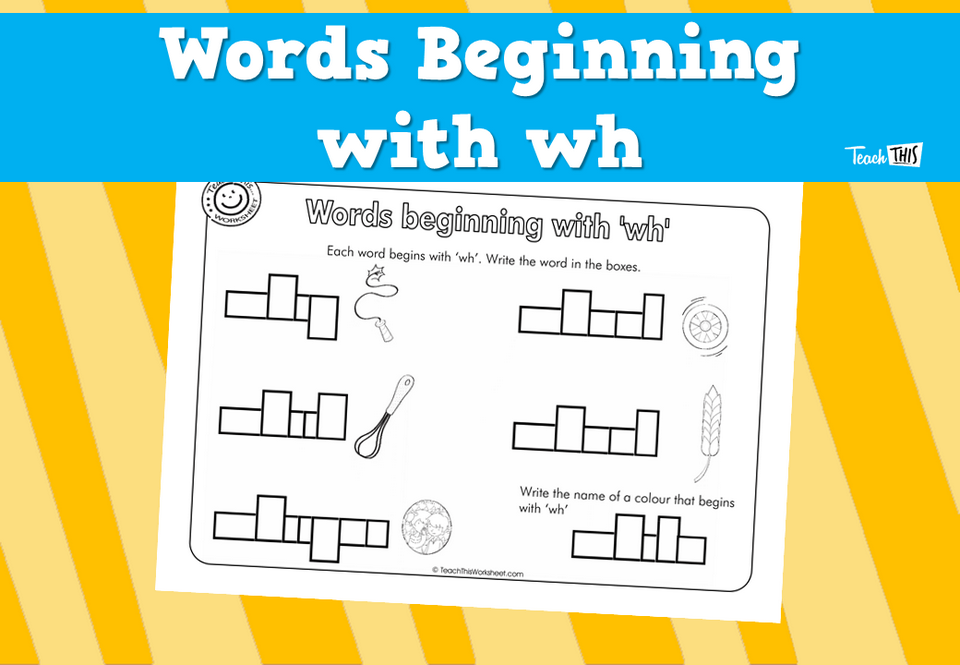 Words Beginning with wh
