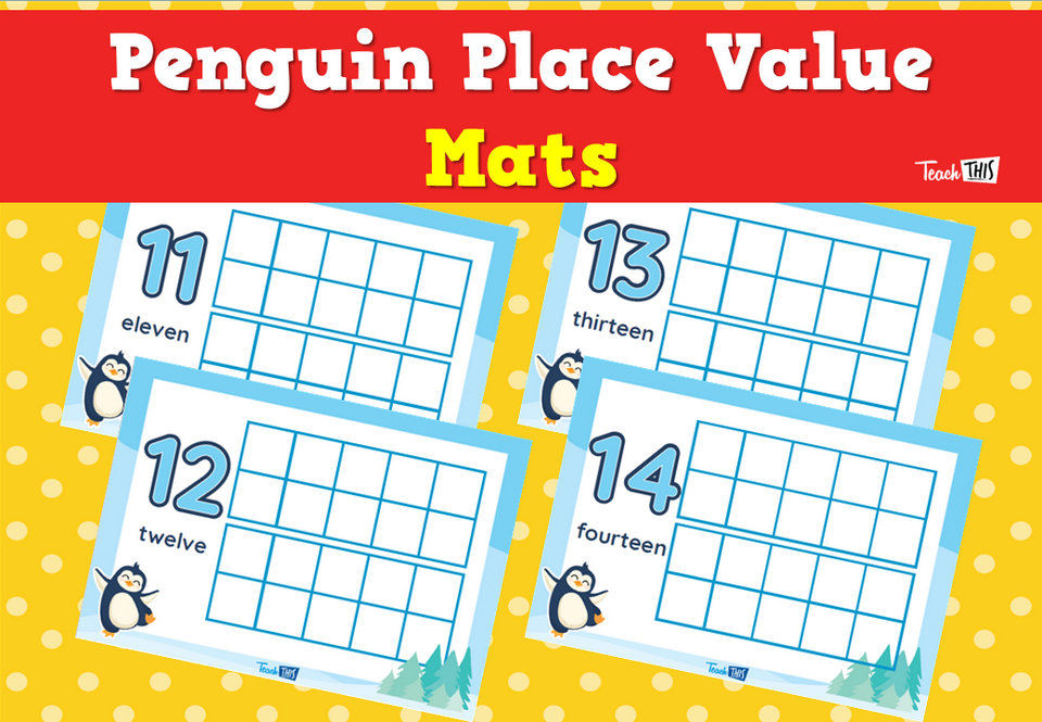 Penguin Place Value Mats