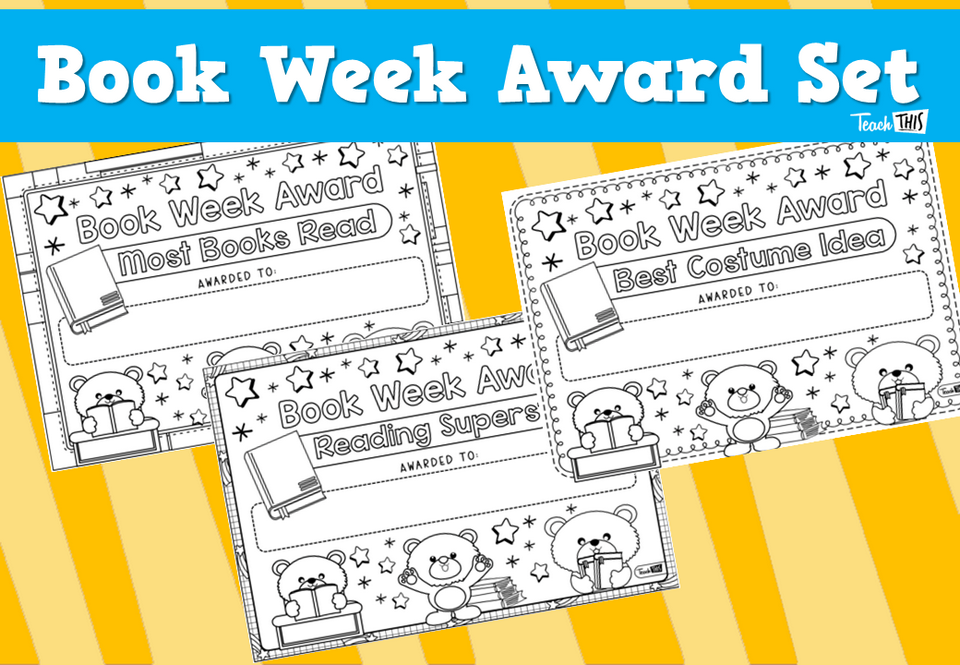 Book Week Award Set