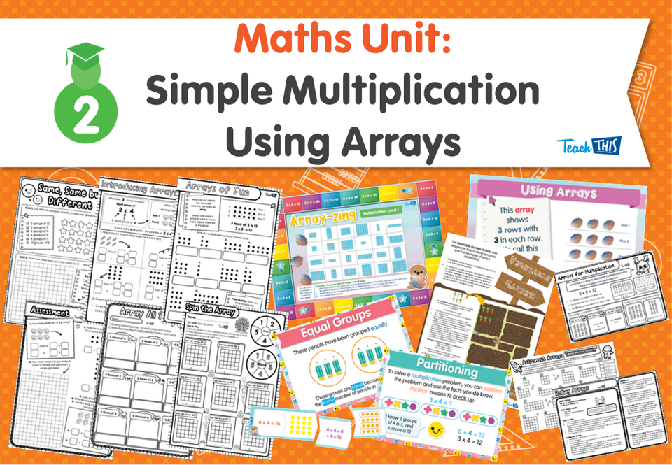 Maths Unit: Simple Multiplication Using Arrays