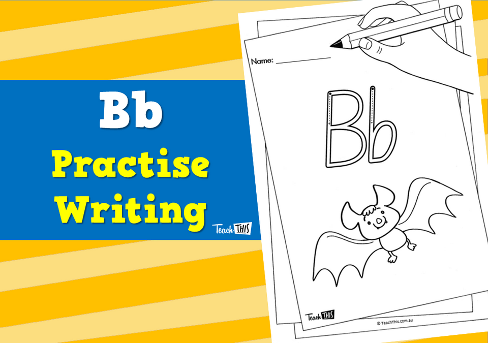 Bb - Practise Writing