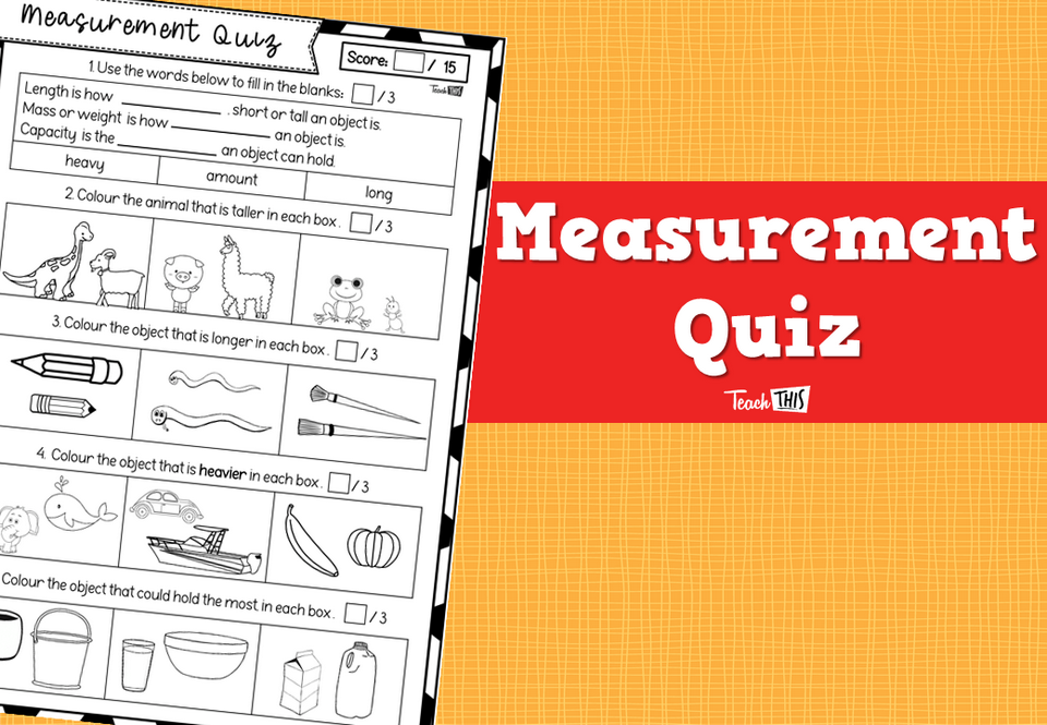 Measurement Quiz