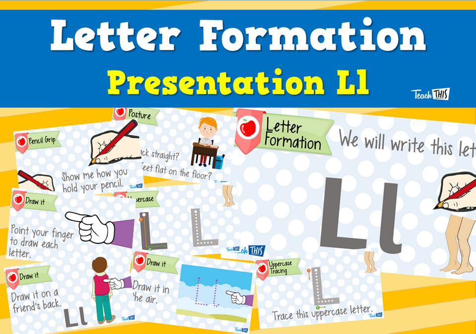 Letter Formation Presentation Ll