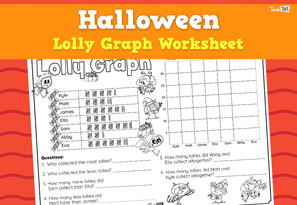 Lolly Graph - Worksheet