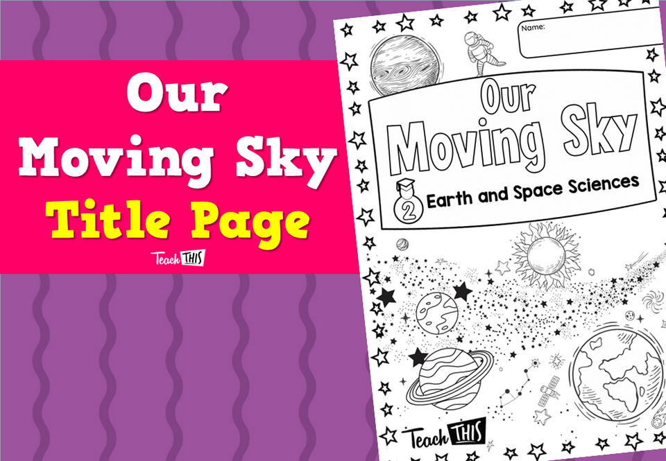 Our Moving Sky - Title Page