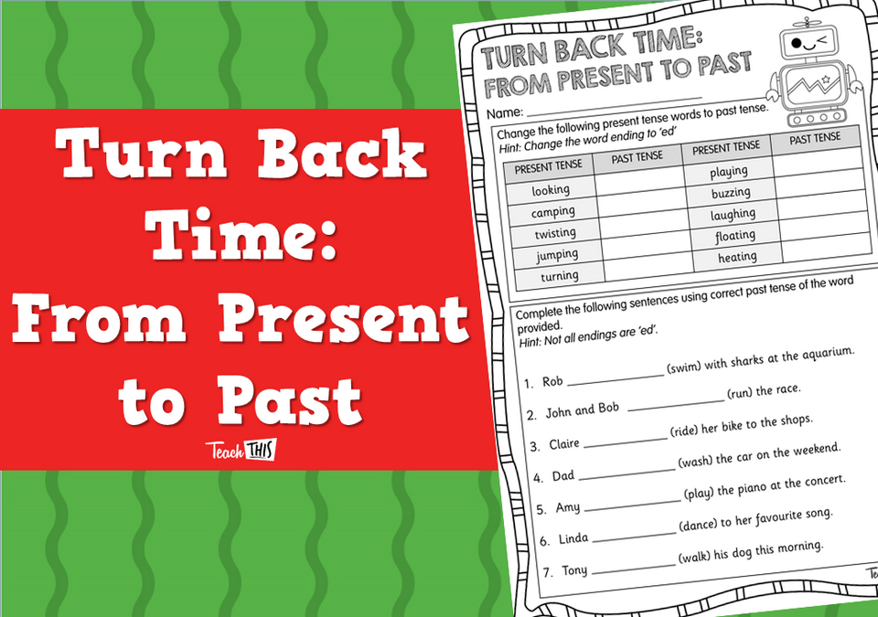 Turn Back Time: From Present to Past