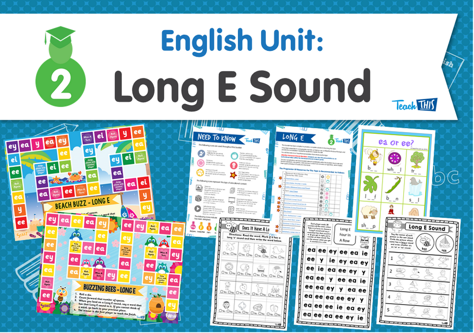 English Unit: Long E Sound