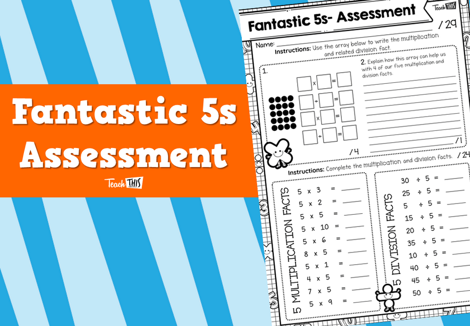 Fantastic Fives Assessment