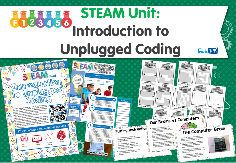 STEAM Unit: Introduction to Unplugged Coding