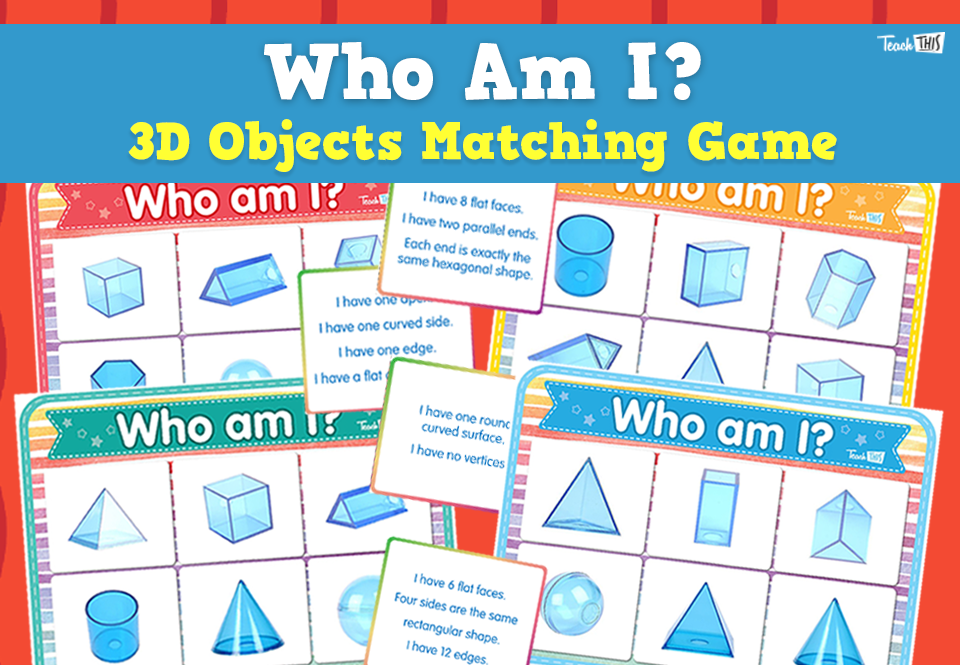Who Am I? - 3D Objects Match