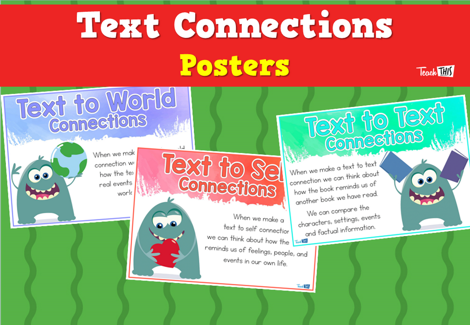 Text Connections Posters