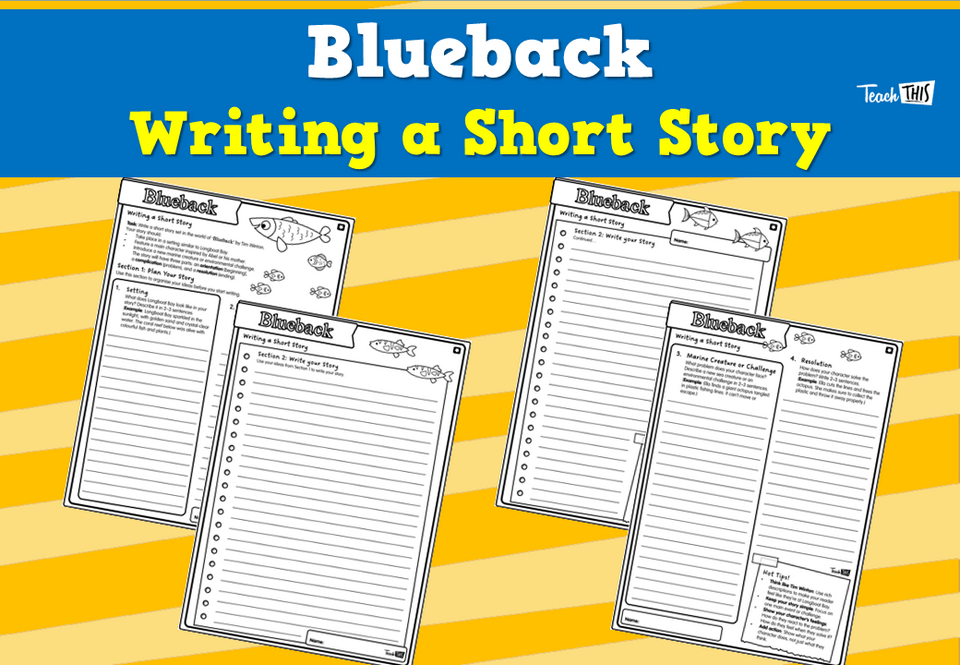 Blueback - Writing a Short Story