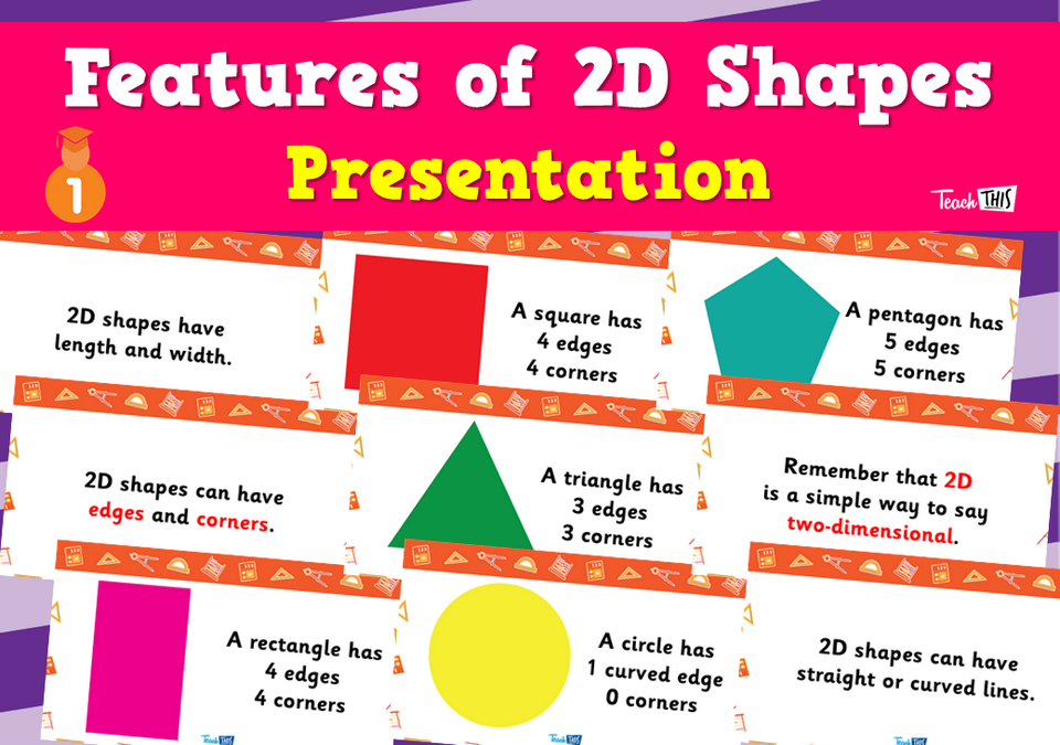 Features of 2D Shapes - Presentation