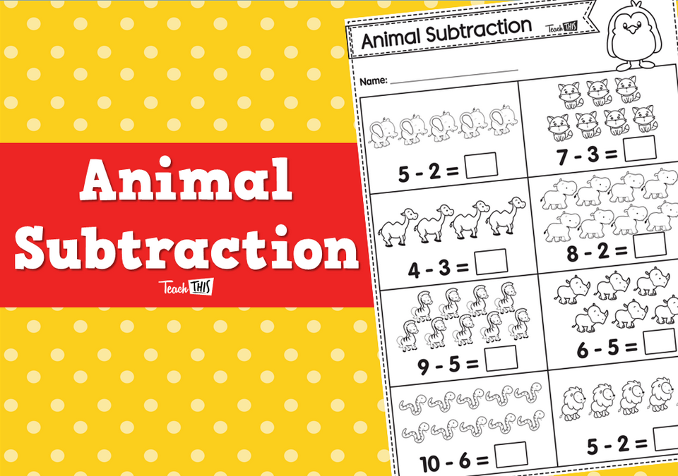 Animal Subtraction
