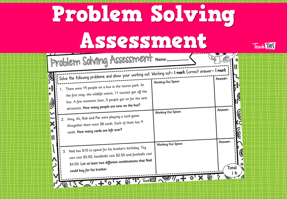 Problem Solving Assessment