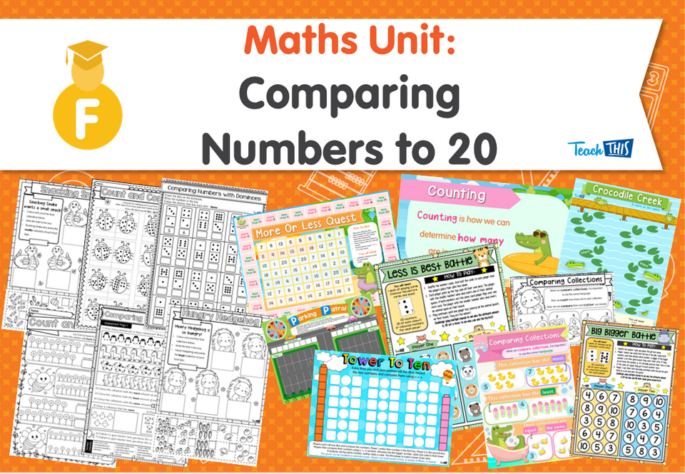 Maths Unit: Comparing Numbers to 20