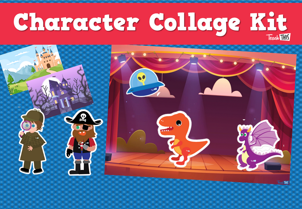 Character Collage Kit