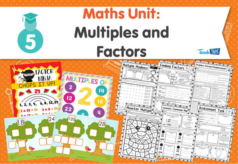 Maths Unit: Multiples and Factors