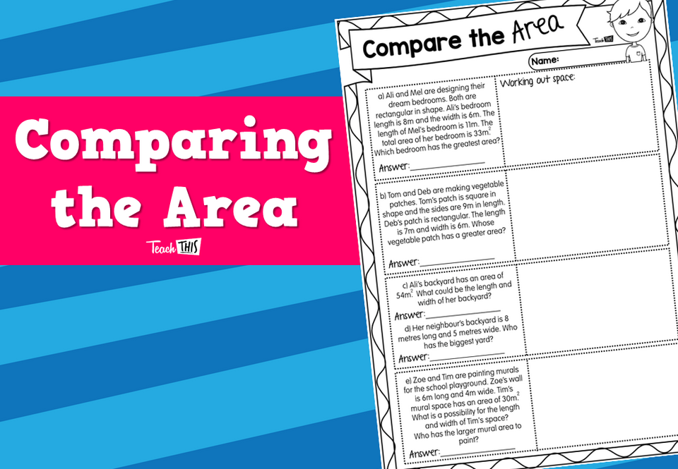 Comparing  the Area