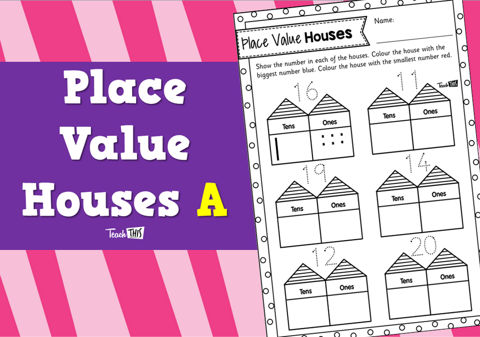 Place Value Houses A