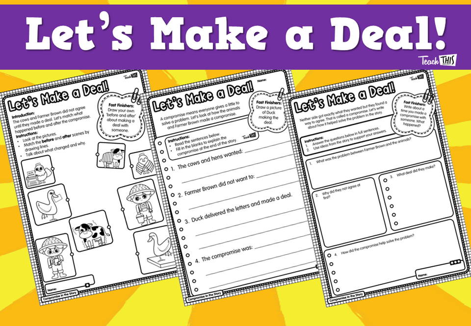 Let’s Make a Deal!
