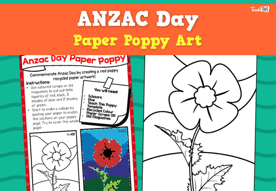 Paper Poppy Art