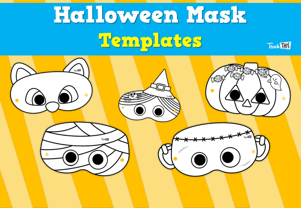 Halloween - Mask Templates