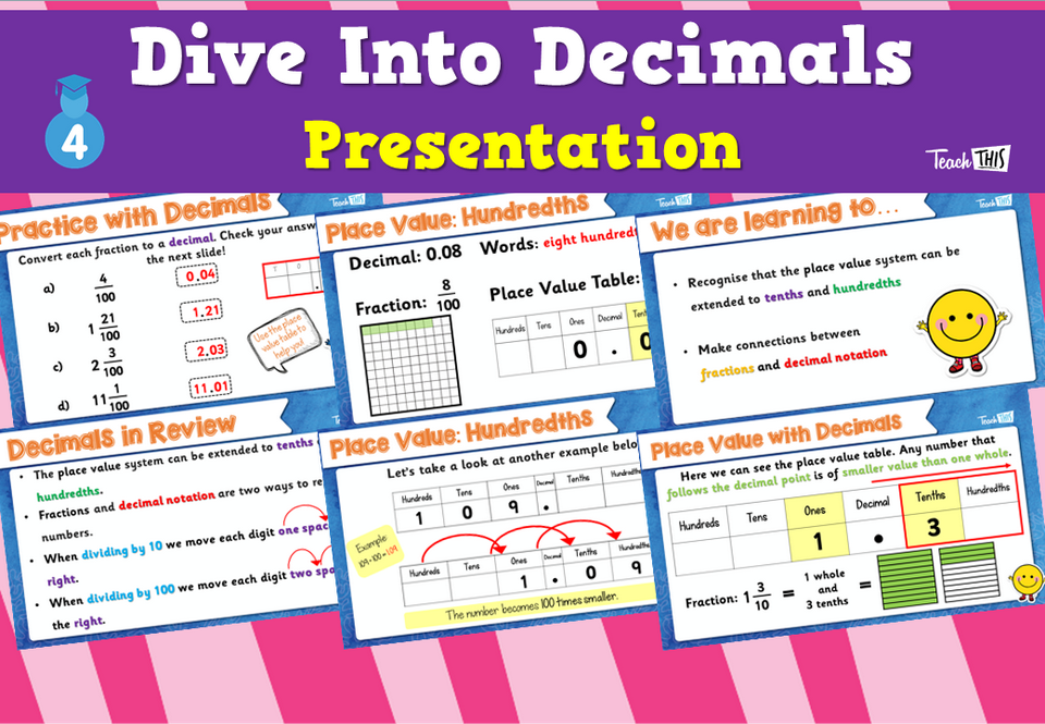 Dive Into Decimals - Presentation