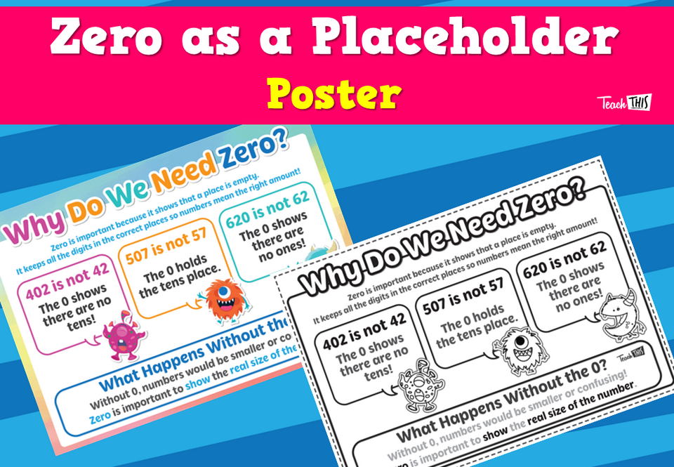 Zero as a Placeholder - Poster