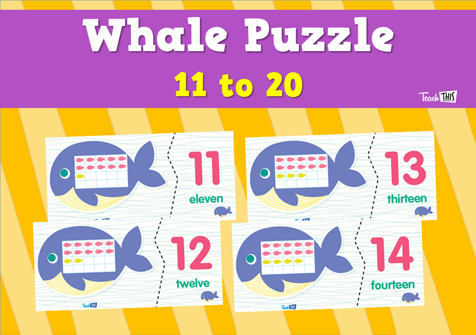 Whale Puzzle 11 to 20