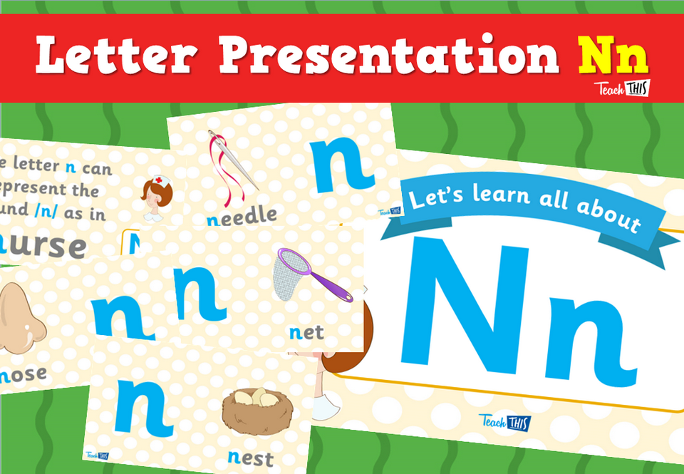 Letter Presentation Nn