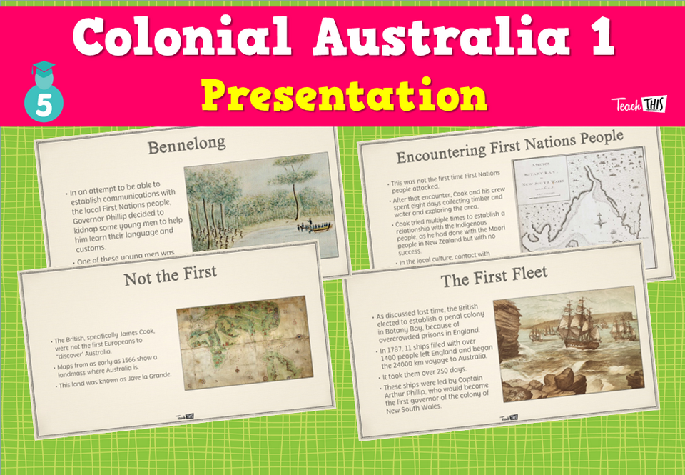 Colonial Australia 1 - Presentation