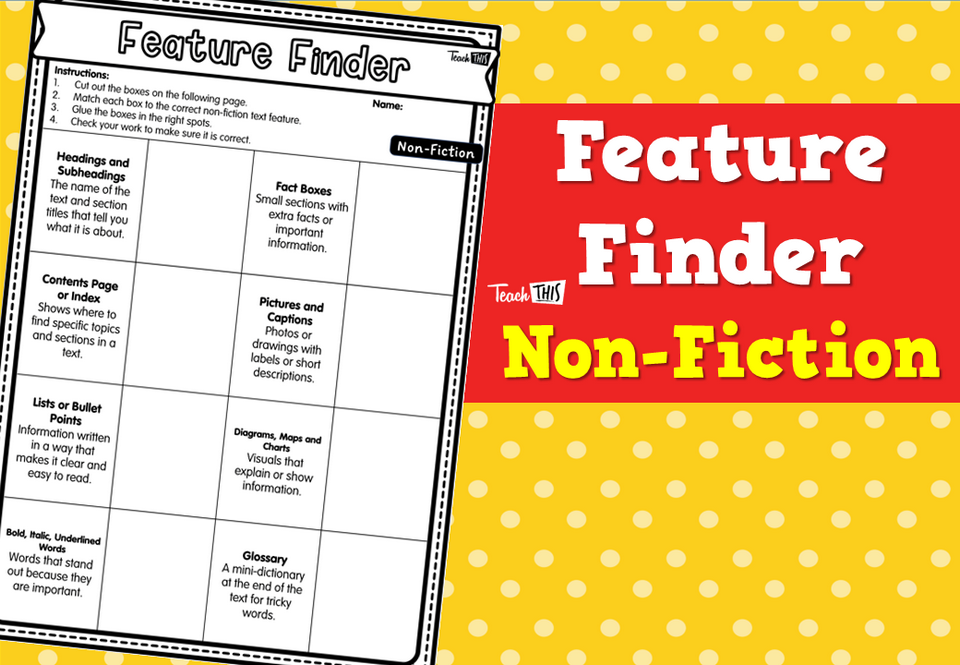 Feature Finder - Non-Fiction