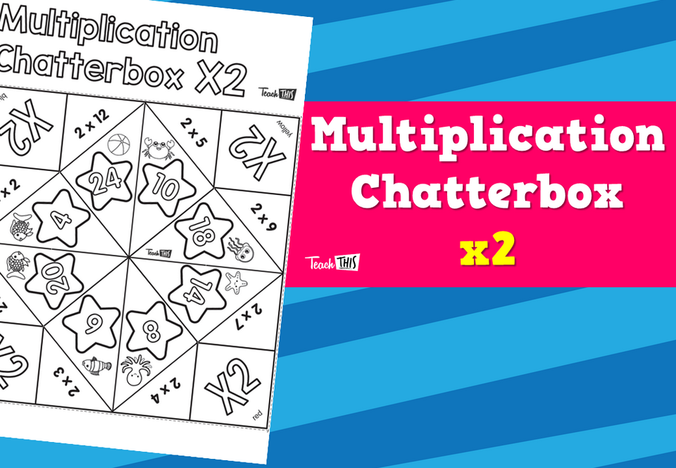 Multiplication Chatterbox 2’s