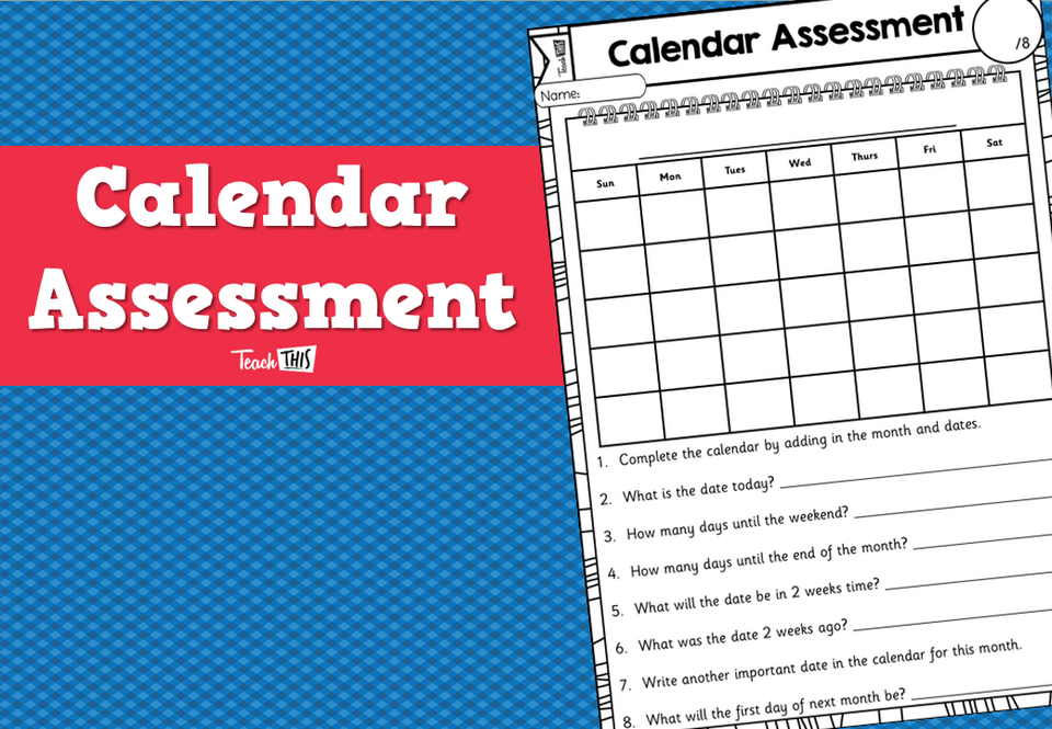 Calendar Assessment