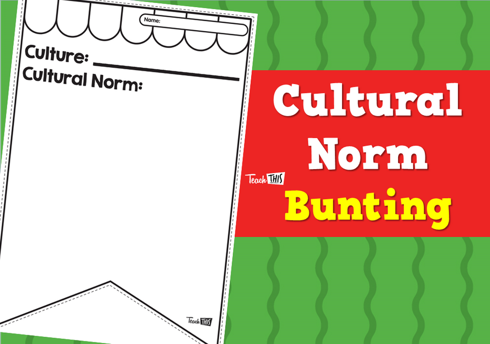 Cultural Norm - Bunting