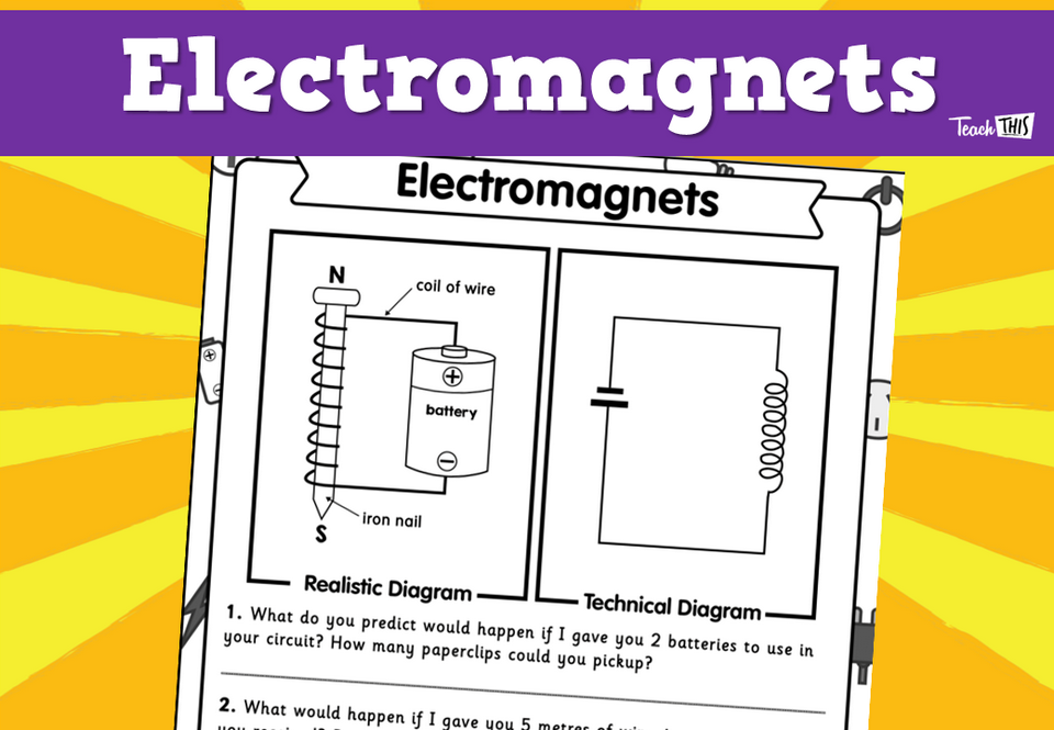 Electromagnets - Worksheet