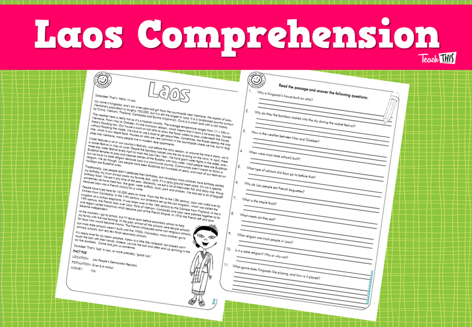 Laos Comprehension