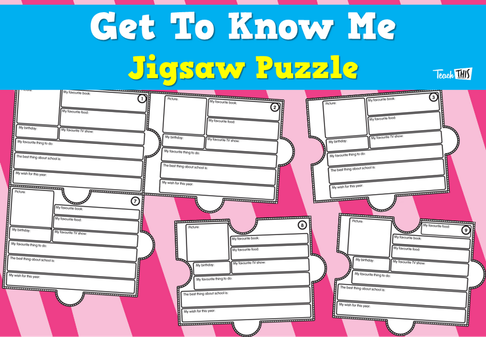 Get To Know Me - Jigsaw Puzzle