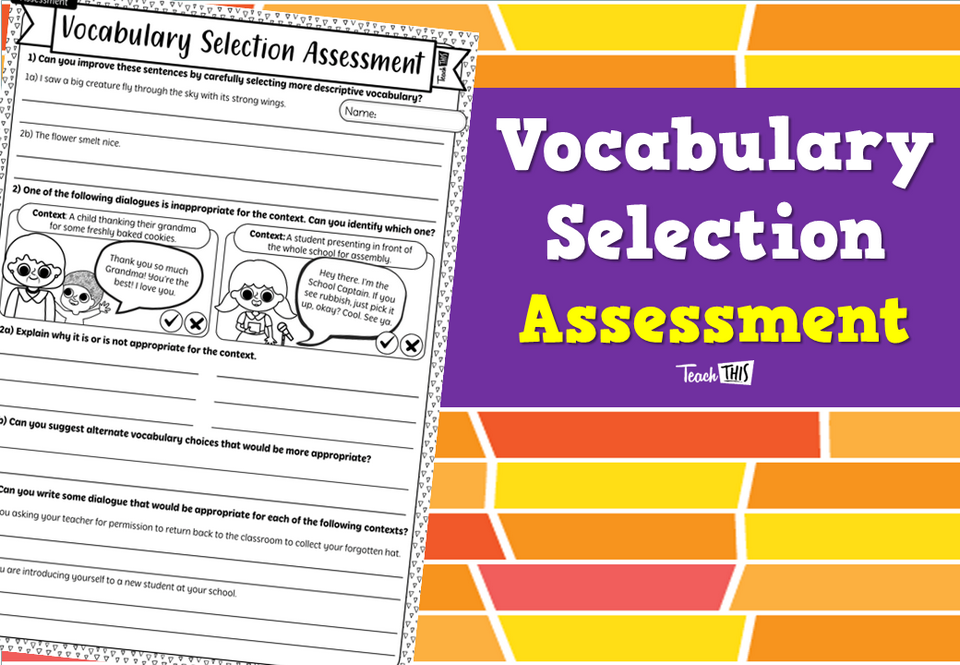 Vocabulary Selection Assessment