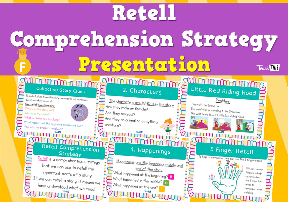 Retell Comprehension Strategy - Presentation