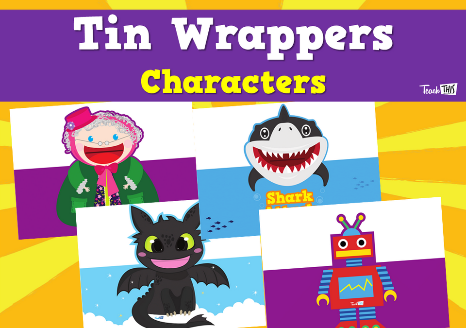 Tin Wrappers - Characters