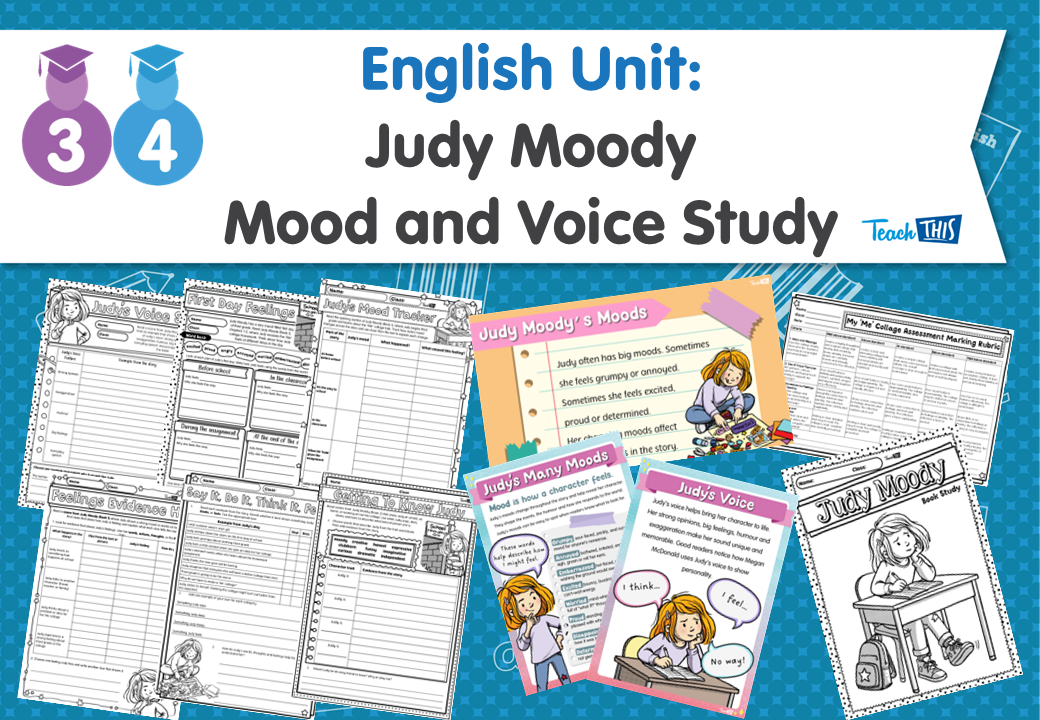 English Unit: Judy Moody - Mood and Voice Study