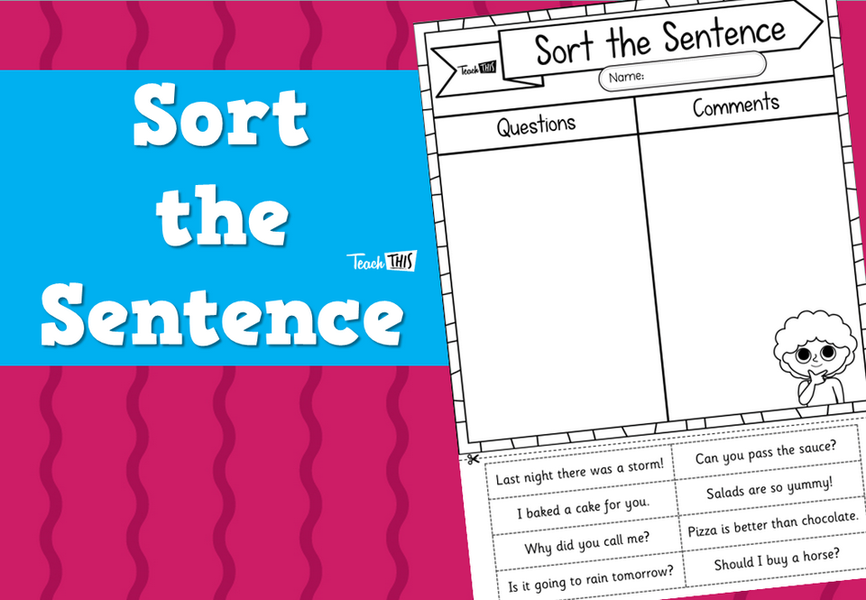 Sort the Sentence