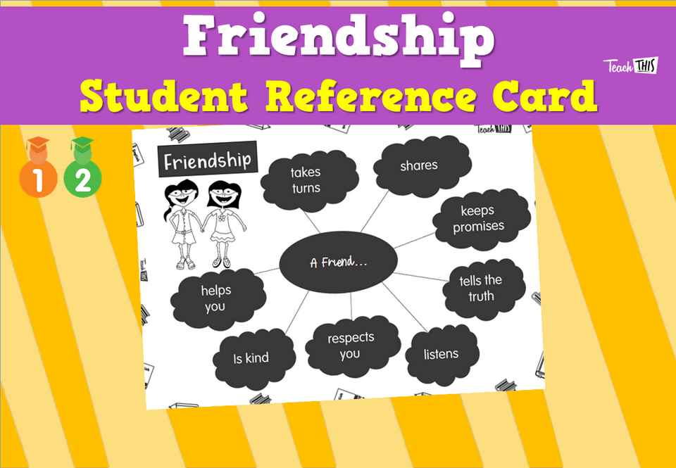 Friendship - Student Reference Card