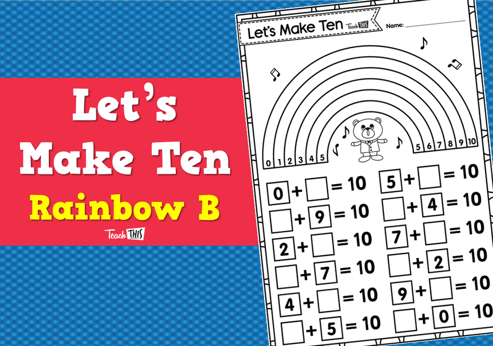 Let's Make Ten - Rainbow B
