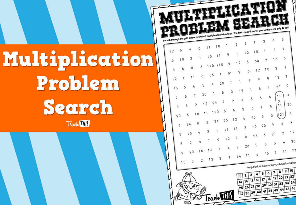 Multiplication Problem Search