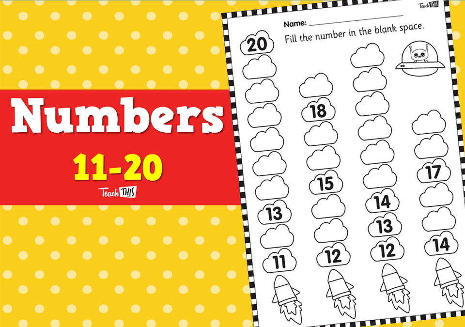 Numbers 11-20
